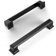 thumbnail image 1 of Tiradores para gabinete de cocina Amerdeco negro mate, distancia entre centros de 5", 1 of 8