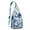 Sky-blue-85, variant on Dolphin Lovers Sling Backpack - Playful Marine Life Pattern Shoulder Bag, Multi-Functional Anti-Theft Pack for School & Outdoor Adventures