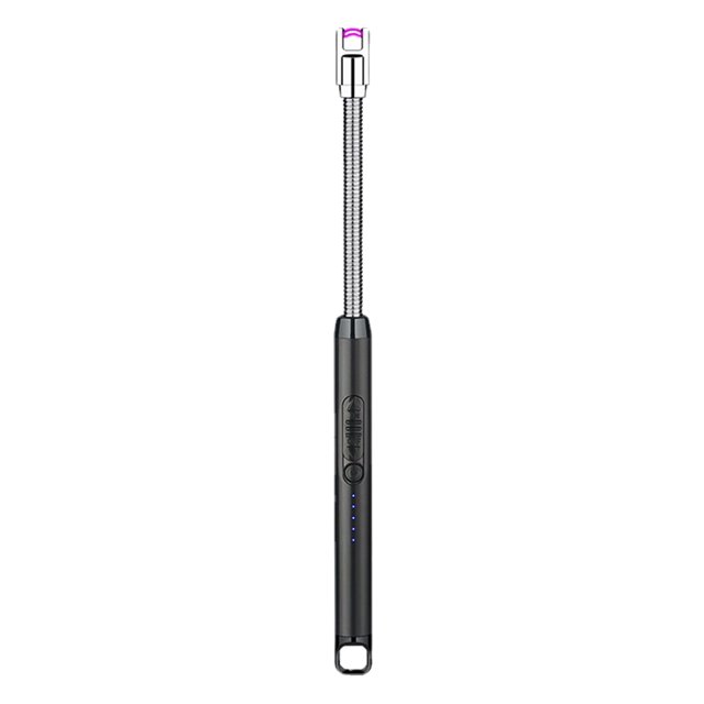Encendedor de pulso inteligente Carga USB Encendedor de barbacoa Arco eléctrico Encendedor de barba Abanopi Herramienta al aire libre