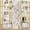 Gold, variant on 70x70” Triple 5 Tier Book Shelf, Large Wooden Bookcase with 17 Open Display Shelf, Modern Tree Bookshelf Metal Frame Tall Book Case Furniture for Living Room Bedroom Home Office White & Gold