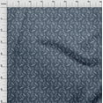 thumbnail image 3 of oneOone Cotton Cambric Grayish Blue Fabric Florals Sewing Material Print Fabric By The Yard 56 Inch Wide, 3 of 4