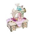 thumbnail image 3 of Caja de joyería de esmalte, estatua decorativa, decoración, artesanía, metal, regalo de cumpleaños, oso, máquina de coser, figura, adorno de mesa, 3 of 8