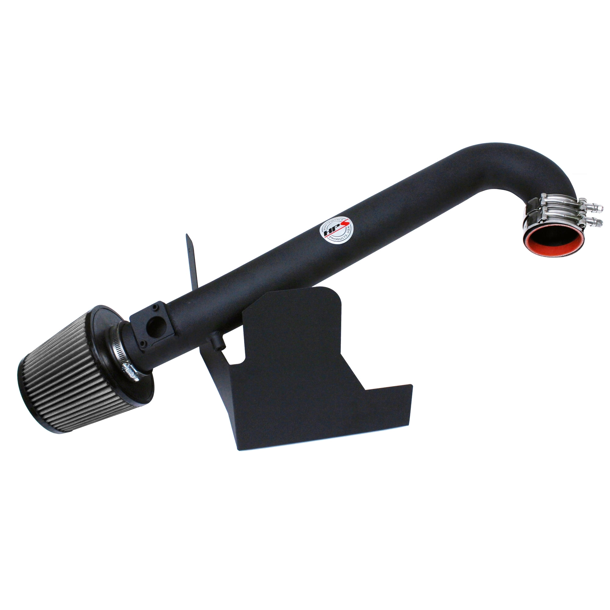 HPS Performance Black Shortram Air Intake + Heat Shield for 1216