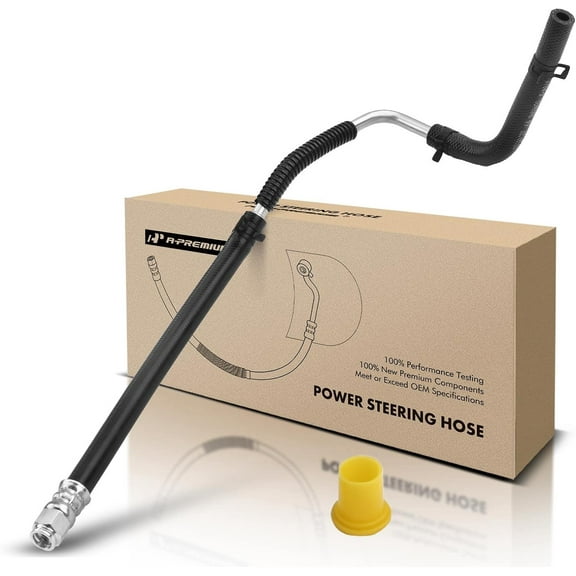 A-Premium Power Steering Return Hose Line Assembly Compatible with Jeep Grand Cherokee Dodge Durango 2012-2015 V6 3.6L Gear To Cooler