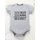 thumbnail image 4 of Baby Girls Casual "50% Daddy 50% Mommy 100% Perfect" Short Sleeve Onesie Clothes, 4 of 5