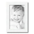 thumbnail image 2 of ArtToFrames 9" x 14" Contemporary White with Lip Picture Frame, 9x14 inch White Wood Poster Frame (WOM-2032), 2 of 7