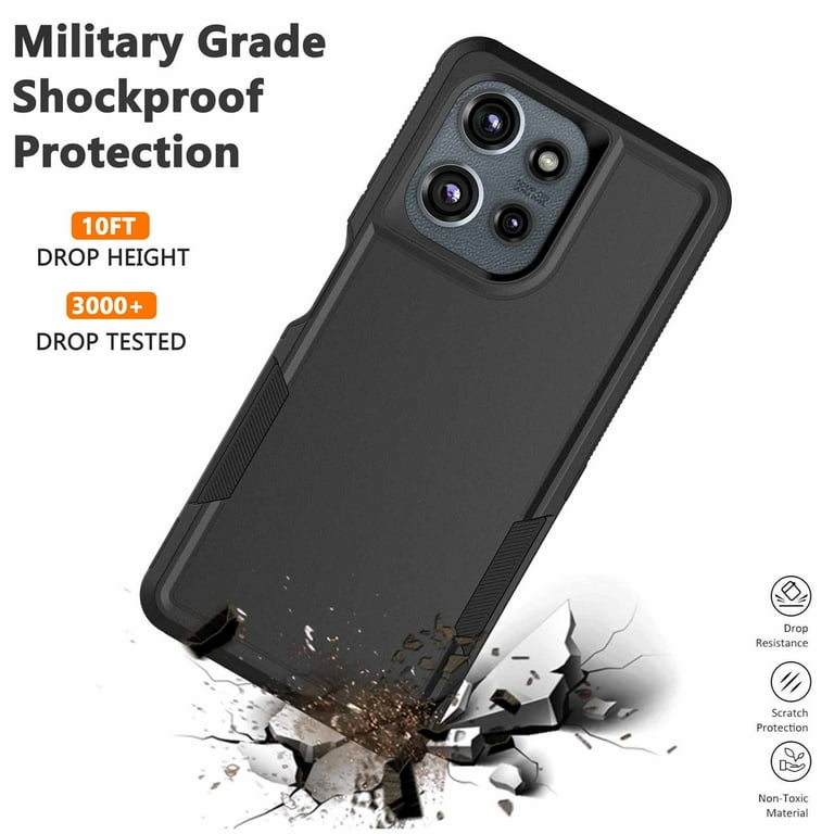 For Moto G 5G 2025 Phone Case Heavy-Duty Tough Dual Layer Cover Tempered Glass