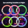 thumbnail image 5 of 12Pcs LED Bracelets Set - Party Supplies Favors, Light Up Toys Supplies for Thanksgiving, Christmas, Birthday - Glow Accessory for Kids and Adults - 6 Color, 5 of 7