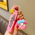 thumbnail image 1 of Spot Sanrio Cartoon Merlot Doll Key Chain Cute Yugui Dog Car Key Pendant Keychain, 1 of 7