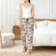 thumbnail image 4 of Balery Snake Pantalones de pijama para mujer, pijamas ultraligeros, pantalones de estar por casa-Medium, 4 of 6
