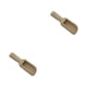 thumbnail image 1 of Yuarrent Sal de baño Cuchara Detergente en polvo Productos secos Cuchara de Reutilizable Azúcar Cereal Caramelo Especias Condimentos Tarro 2.3*7.6 cm 2piezas, 1 of 6