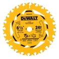 thumbnail image 1 of Hoja de sierra circular DEWALT DWA261224 6-1/2 pulg. 24T, 1 of 9