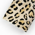thumbnail image 3 of Everything Comfy Leopard Print Decorative Throw Blanket, 42" X 60", Tan/Black, 3 of 8