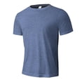 thumbnail image 5 of LTTVQM Mens T-Shirts 2026 Summer Spring Crew Neck Casual T Shirts Plain Short Sleeve Shirts Basic Tees Royal Blue M, 5 of 7