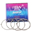thumbnail image 3 of 1 Pack of Electric Bass Strings Hexagonal Coated Copper Alloy Wrapped Strings Bass Strings, 3 of 5
