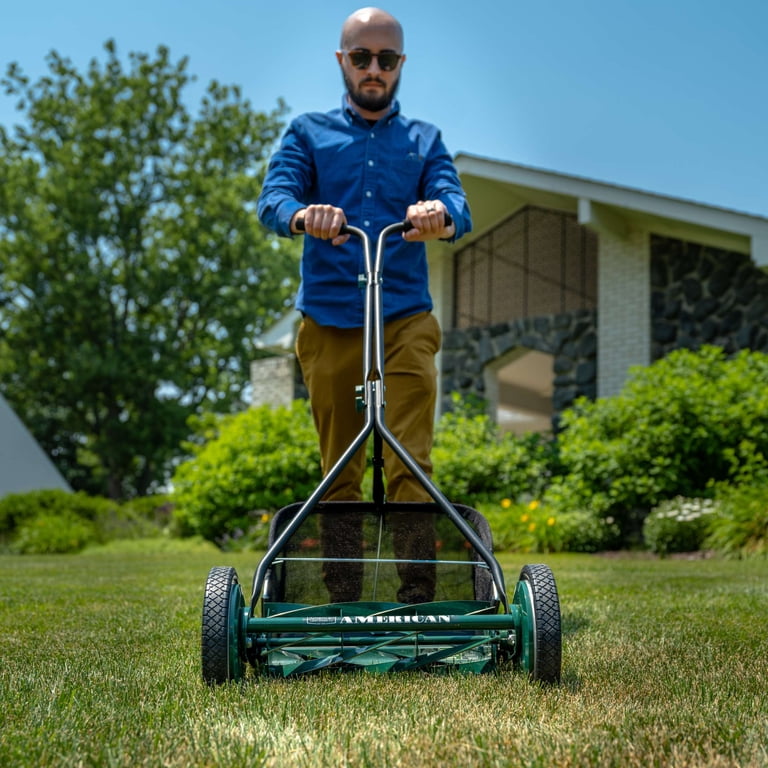 American Lawn Mower Company 16-Inch 7-Blade Push Reel Lawn Mower