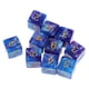 thumbnail image 5 of 10 piezas D6 16 mm acrílico claro - cubos traducidos - accesorios para juegos de fiesta, Azul púrpura, 5 of 7
