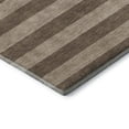 thumbnail image 4 of Addison Rugs Mayfield Washable Transitional Stripes Coffee Rectangle Rug, 2'6" x 3'10", 4 of 6