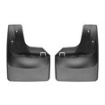 thumbnail image 1 of Convient à 2007-2017 Ford Expedition Weathertech Mud Flap 120071 à Ajustement Direct; Lot de 2; Profilé; Sans Logo; Noir; Thermoplastique; Système de Fixation à Rotation Rapide, 1 of 5