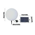 thumbnail image 3 of Dvkptbk The Spherical Garden Spherical Lamp Light Business Restaurant Solar Charging Spherical Floor Lamp Waterproof for Garden Decor Lighting & Ceiling, 3 of 7