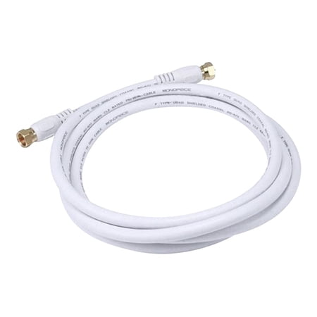 UPC: 0844660040583 | Monoprice Coaxial Cable RG-6 6 ft. White 4058