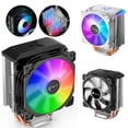 thumbnail image 2 of JONSBO CR-1300 CPU Cooler Radiator PWM Silent Version 3 Heat Pipe Cooling Fan for Intel LGA 1151 1155 1200 CPU Cooling Radiator CR1200 2 Heat Pipe, 2 of 6
