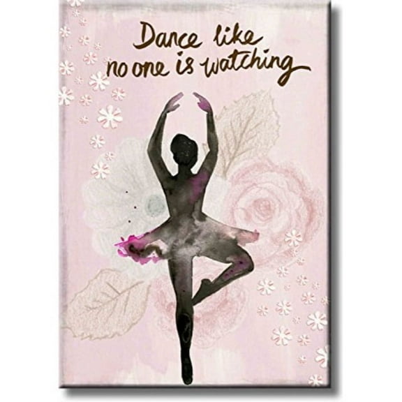 Dance Like No One is Watching, Ballet Dance Picture on Stretched Canvas, Wall Art D?cor, Ready to Hang