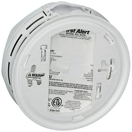 First Alert Smoke And Carbon Monoxide Alarm, 2 Aa Batteries