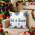 thumbnail image 6 of Christmas Pillow Case - Pillow Cover, Super Soft Short Plush Fabric, Hidden Zipper Cushion Cover, Festive Home Decor, Durable Easy-Care, 6 of 6