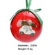 thumbnail image 3 of Adorno navideño de bola para árbol de Navidad, adorno navideño de bombilla de 7 cm (2,8 pulgadas) de varios estilos, adorno para árbol de Navidad, adorno para fiesta familiar navideña, 3 of 6