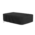 thumbnail image 1 of Football Game Table Cover,Waterproof Outdoor Foosball Table Cover,Dustproof Soccer Game Table Cover,1 * Table Football Protective Cover,Black, 1 of 8
