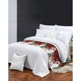 thumbnail image 3 of Xipuska Red Plaid Christmas Bed Runners for Queen Size Bed, Decorative Bed Throws for Foot of Bed, Snowman Snowflake Xmas Tree Ball Elk Bed Runner Sofa Throw Bedding Scarf Slipcover for Bedroom, 3 of 6
