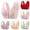 Pink, variant on Bras for Women Wireless Seamless Ice Silk Bralette Front Closure Padded Support Slim Tank Style for Daily Wear & Low-Impact Activities Green XXL