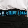 thumbnail image 4 of Riverdale Belt, Seatbelt Buckle Belt, Riverdale Character Faces Shatter Black Blues, Youth 22 to 32 Inches, 4 of 9