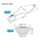 thumbnail image 2 of Juego de cuenco y taza para crisol de cerámica pequeño para derretir, incluye pinzas para látigo y mango, kit de crisol de cuarzo para derretir metal, 2 of 7