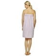 thumbnail image 2 of Women's Adjustable Hook and Loop Closure Turkish Organic Cotton Bath Spa and Shower Wrap, 2 of 3