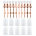 thumbnail image 1 of EeaseCA 40 Pcs Plasma Cutting Accessories Electrode Nozzle Protective Cover Shunt Lengthen (Assorted Color), 1 of 7