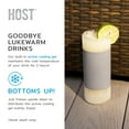 thumbnail image 5 of Host FREEZE Highball Glasses, Cocktail Drinking Glasses, 12oz Set of 2 Gray, 5 of 10