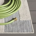 thumbnail image 4 of SAFAVIEH Milos Quintella Geometric Indoor/Outdoor Area Rug, Beige/Grey, 6'7" x 6'7" Square, 4 of 13