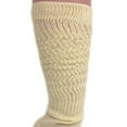 thumbnail image 3 of Lightweight Slouch Knee High Socks 3 Pairs Shoe Size 5-10 (Ecru), 3 of 10