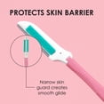 thumbnail image 6 of Japonesque Precision Dermaplaner Face Razor for Women with Comfort Guard, 3 Pack, 6 of 10