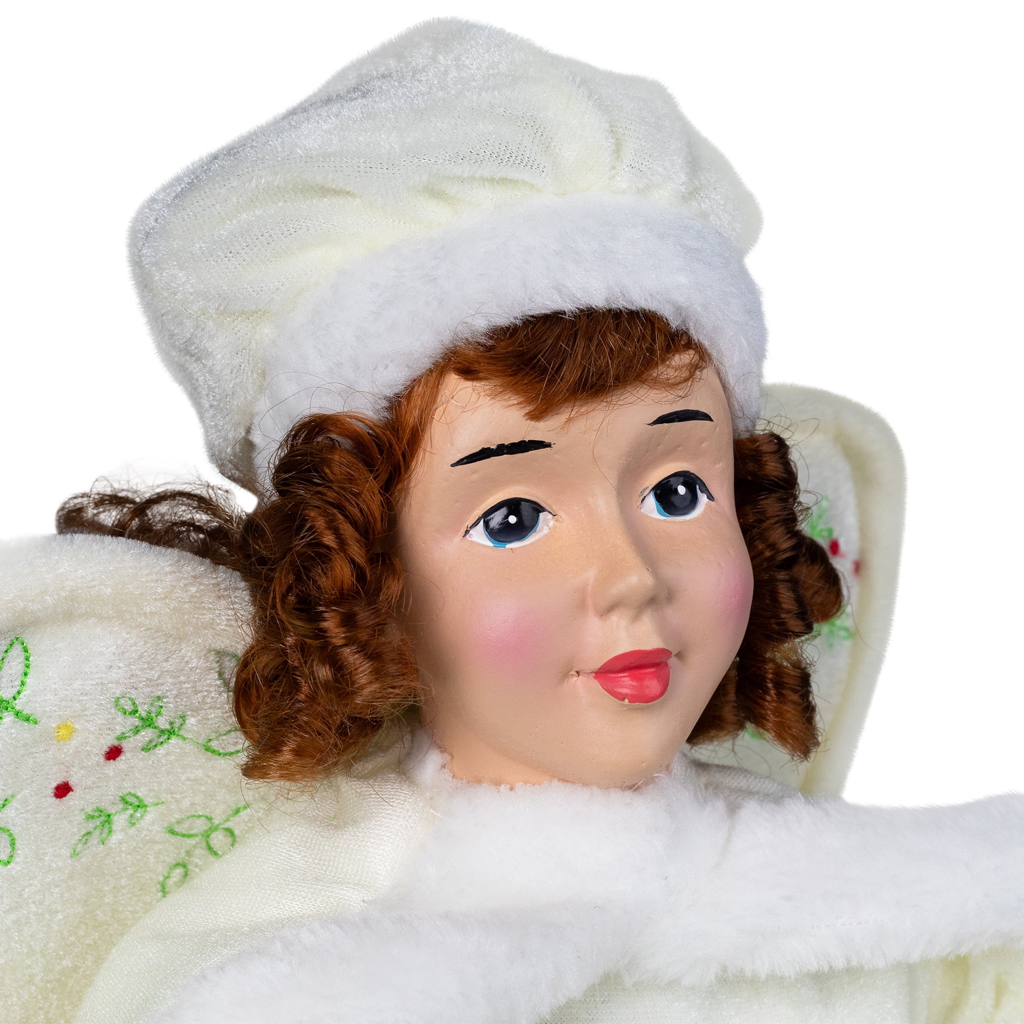 LED Lighted Animated and Musical Christmas Angel Figure - 22"