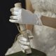 thumbnail image 3 of 1 par de guantes de boda Mesh Guantes de novia Guantes de vestidos de novia suministro de bodas, 3 of 6