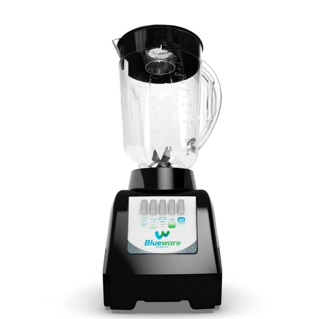 Licuadora Blueware 550 Watts Vaso Plastico 1.6 Lts Negro