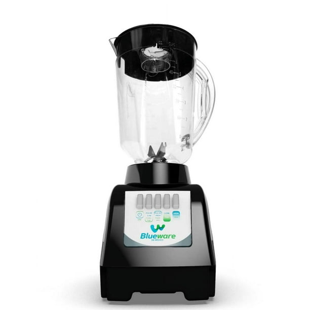Licuadora Blueware 550 Watts Vaso Plastico 1.6 Lts Negro