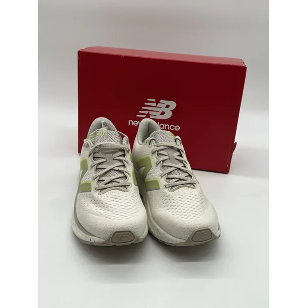 New Balance Fresh Foam X EVZ V3 Men’s Size 11D Beige White Mesh Running Sneakers