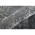 thumbnail image 4 of Feizy Cadiz Modern Abstract, Gray/Black/Silver, 4'10" x 7'10" Area Rug Sheen Casual Distressed Floor Rug for Living room Bedroom, 4 of 7
