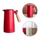 thumbnail image 5 of Hervidor de agua térmico de vidrio para el hogar, botella de aislamiento térmico caliente para café y rojo, 5 of 8