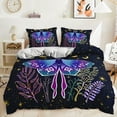 thumbnail image 1 of Hosima 3-Piece 3D Digital Printed Duvet Cover, Pattern Composed of Various Elements, Children's and Adult Bedding Series,DLY38-King, 1 of 7