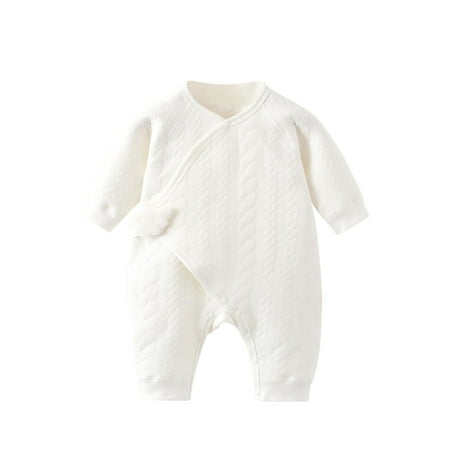 

Thick Baby Clothes Autumn Winter Spring Warm Baby Jumpsuit Pajamas Baby Baby s Clothes Girl Baby Girl One Year Clothes Fertility Bonnet Girl Jumpsuit Easter Outfits for Baby Girl Toddler Girl Easter